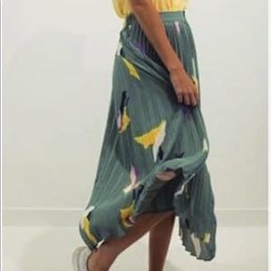 See u soon watercolour skirt